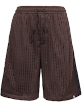 adidas Originals x SFTM Loose Fit Breathable Sports Shorts Unisex - Dark Brown IK8600 adidas Originals x SFTM Loose Fit Breathable Sports Shorts Unisex - Dark Brown IK8600