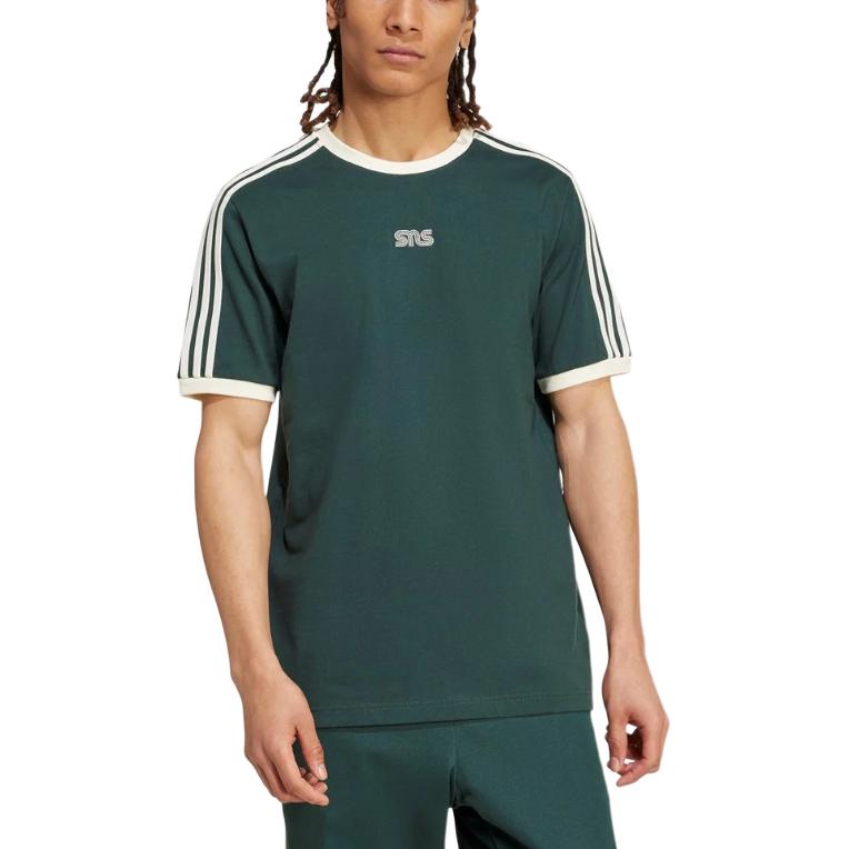 Shop adidas Originals x SNS Collab FW24 Green Track Top Unisex Fashion T-Shirt. IZ3143