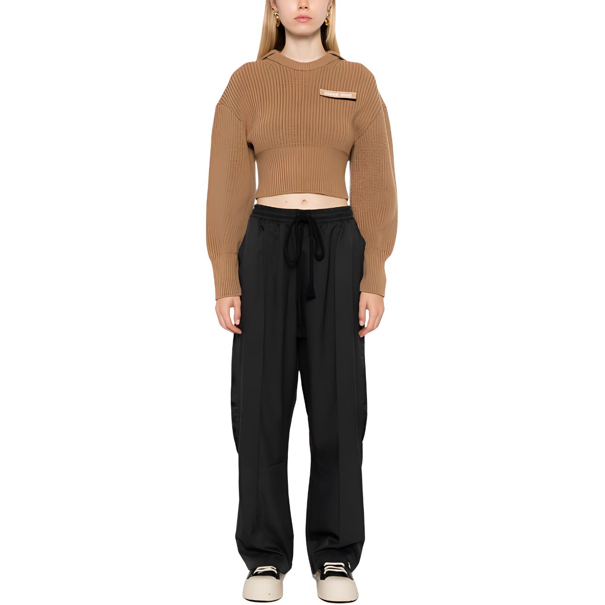 Lookbook 阿迪达斯Originals x Song for the Mute FW24黑色标志复古运动裤女款. JI9639