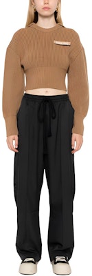 阿迪达斯Originals x Song for the Mute FW24黑色标志复古运动裤女款. JI9639 Lookbook 阿迪达斯Originals x Song for the Mute FW24黑色标志复古运动裤女款. JI9639