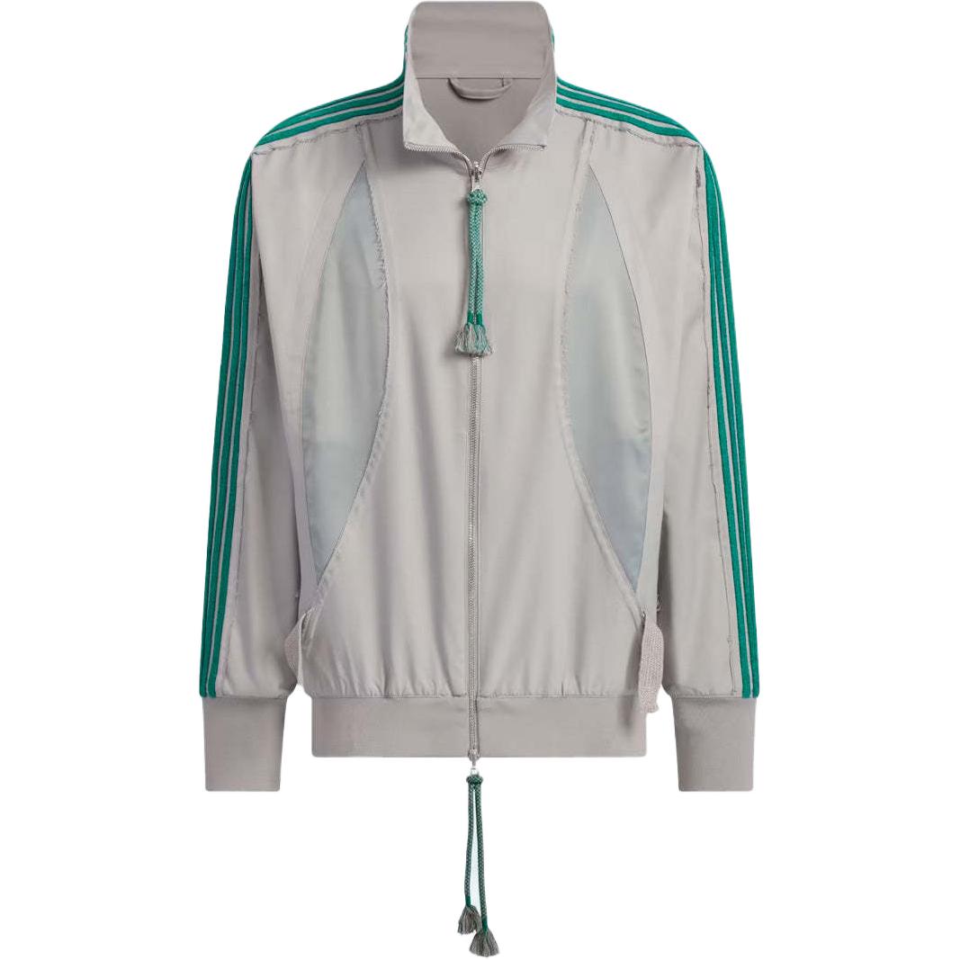 adidas Originals x Song for the Mute FW24 Grey Green Striped Track Jacket Unisex. JI9646