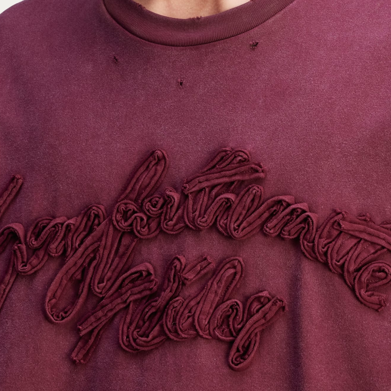 adidas Originals Song for the Mute FW24 Unisex Dark Red Crewneck Sweatshirt JI9641 圖 7