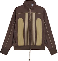 adidas Originals x Song for the Mute Gender Neutral Brown Zip-Up Jacket. JN0740 adidas Originals x Song for the Mute Gender Neutral Brown Zip-Up Jacket. JN0740