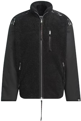 阿迪达斯Originals x SFTM SS24联名黑色抓绒夹克 男女同款 IY9513 Buy 阿迪达斯Originals x SFTM SS24联名黑色抓绒夹克 男女同款 IY9513