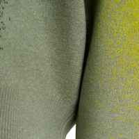 Details for adidas Originals x SFTM Y-3 FW24 寬鬆版男女款綠色圓領毛衣 JI9643