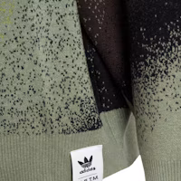 Sizing adidas Originals x SFTM Y-3 FW24 寬鬆版男女款綠色圓領毛衣 JI9643