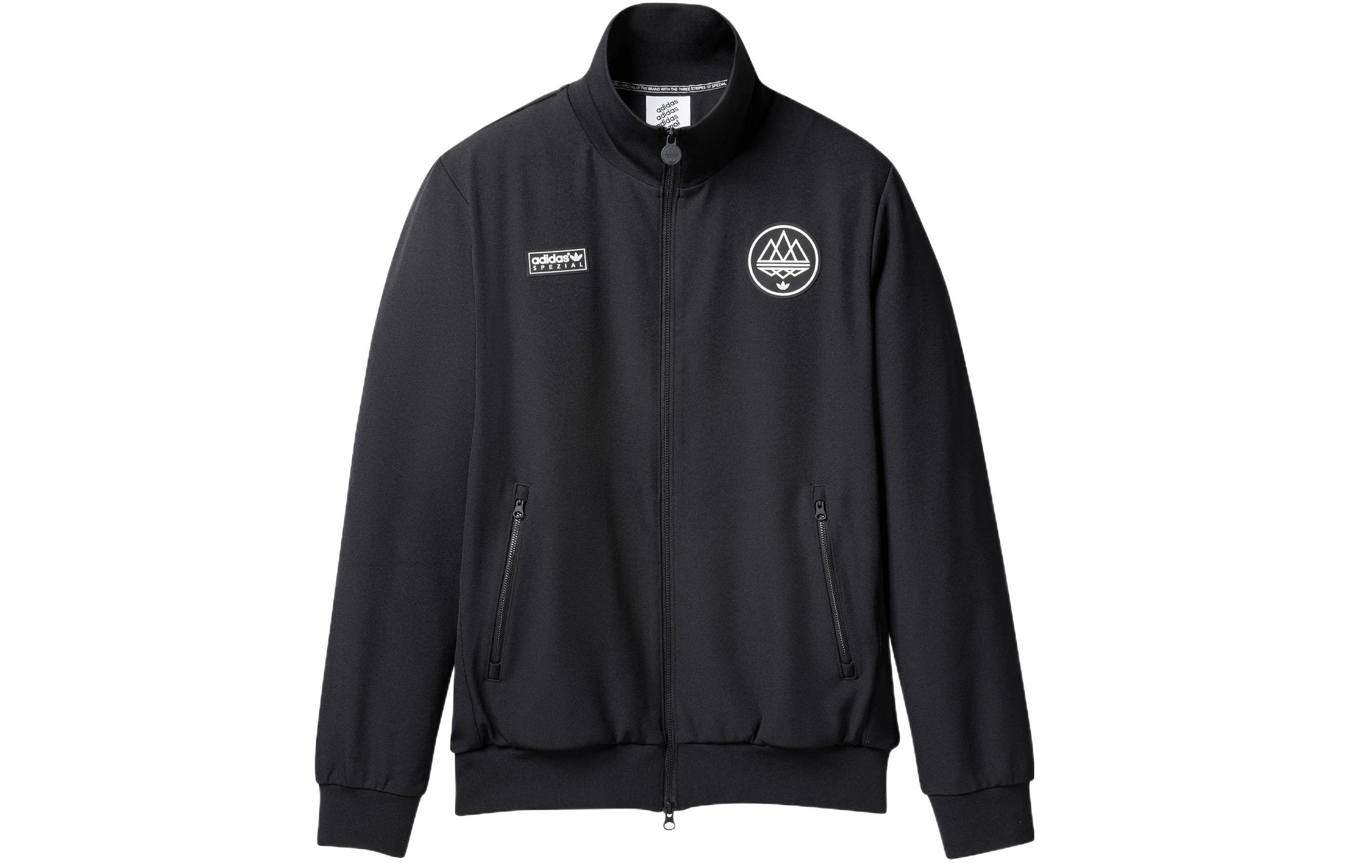 Order adidas Originals x Spezial 黑色Logo拼貼運動外套 HC0403