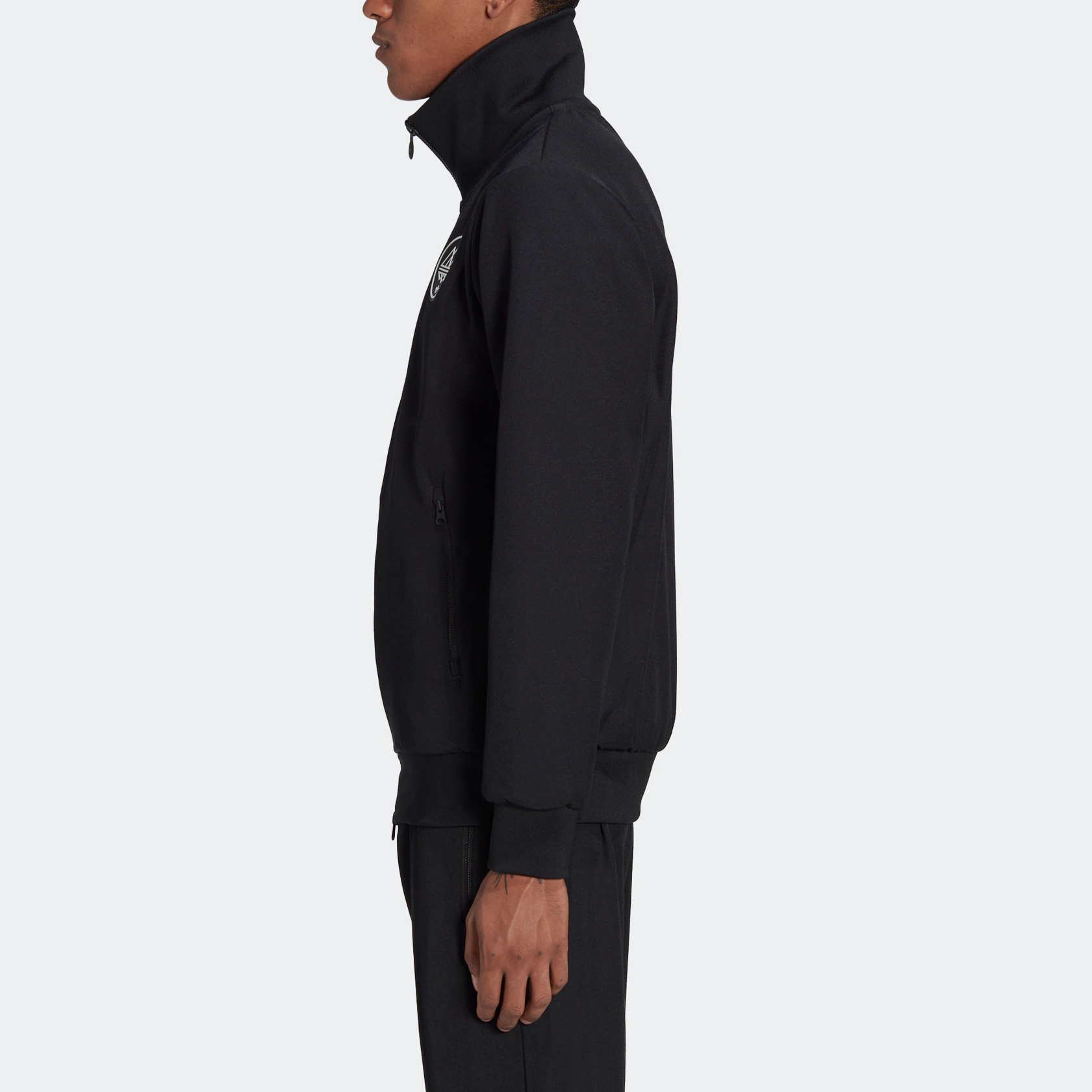 Sizing adidas Originals x Spezial 黑色Logo拼貼運動外套 HC0403