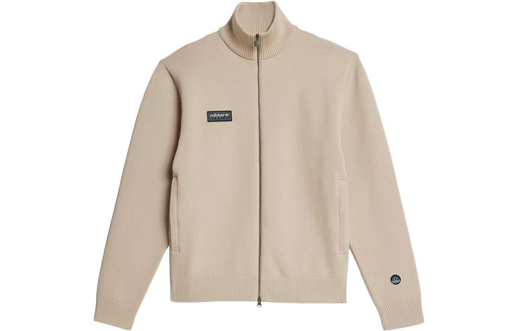 adidas Originals x SPEZIAL Lawton Track Top Knit Jacket Beige Retro Style IN6757