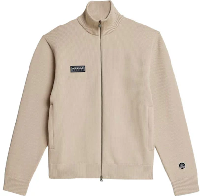 阿迪达斯Originals x SPEZIAL Lawton复古风针织夹克米色外套 IN6757 Buy 阿迪达斯Originals x SPEZIAL Lawton复古风针织夹克米色外套 IN6757