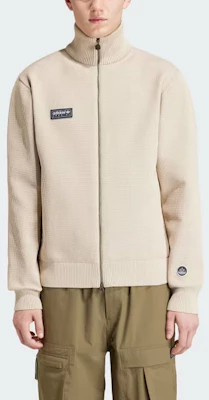 阿迪达斯Originals x SPEZIAL Lawton复古风针织夹克米色外套 IN6757 Shop 阿迪达斯Originals x SPEZIAL Lawton复古风针织夹克米色外套 IN6757