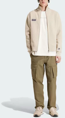 阿迪达斯Originals x SPEZIAL Lawton复古风针织夹克米色外套 IN6757 Sizing 阿迪达斯Originals x SPEZIAL Lawton复古风针织夹克米色外套 IN6757