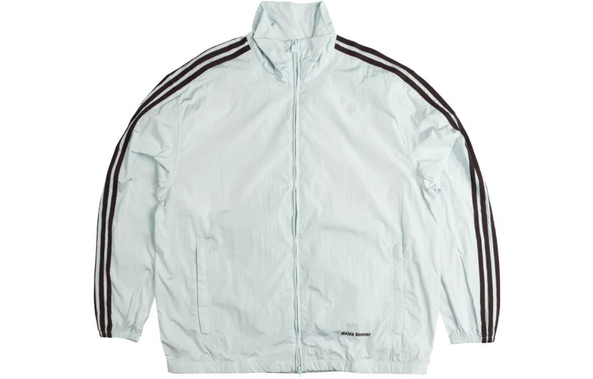 adidas Originals x Wales Bonner FW23 Nylon Windbreaker Reflective Jacket Blue Unisex IT9783