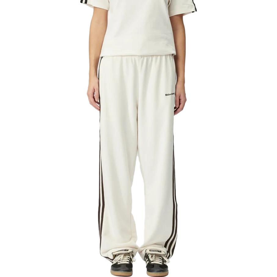 Shop adidas Originals x Wales Bonner FW23 Retro White Track Pants Unisex Classic Stripes IM8395