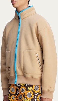 Jaket Fleece Logo Unisex adidas Originals x Wales Bonner FW24 Cardboard. JJ2937 Cheap Jaket Fleece Logo Unisex adidas Originals x Wales Bonner FW24 Cardboard. JJ2937