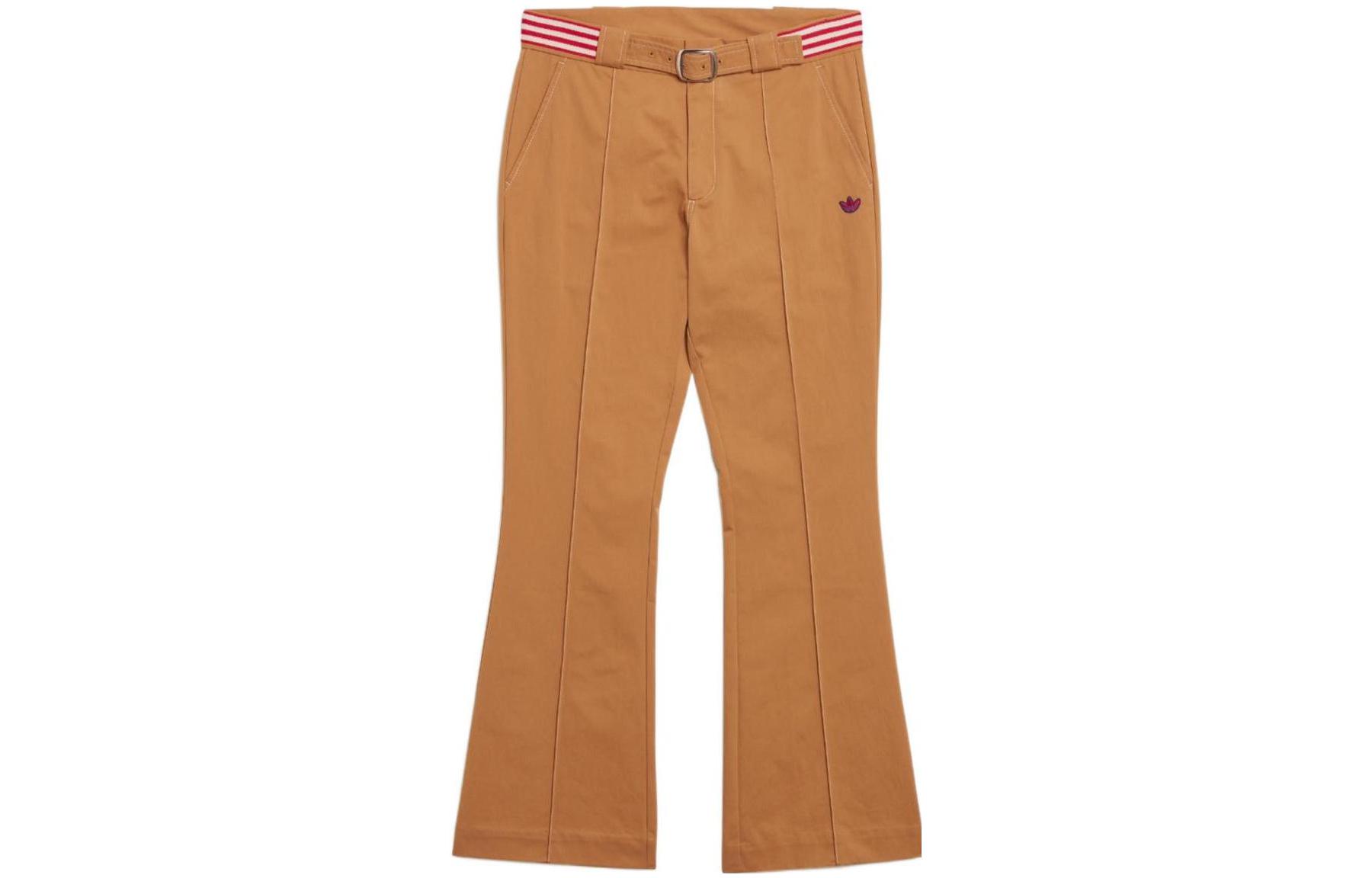 adidas Originals x Wales Bonner Khaki Vintage Wide-Leg Track Pants Men’s. HG6268