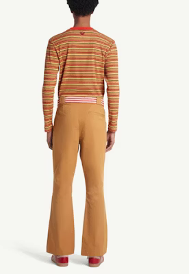 adidas Originals x Wales Bonner Celana Track Vintage Khaki Pria. HG6268 Details for adidas Originals x Wales Bonner Celana Track Vintage Khaki Pria. HG6268