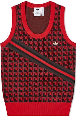 adidas Originals x Wales Bonner 紅黑條紋針織背心 男女款 HG6267 Buy adidas Originals x Wales Bonner 紅黑條紋針織背心 男女款 HG6267