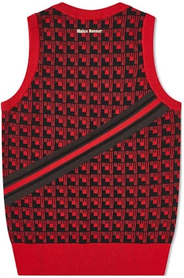 adidas Originals x Wales Bonner 紅黑條紋針織背心 男女款 HG6267 Lookbook adidas Originals x Wales Bonner 紅黑條紋針織背心 男女款 HG6267