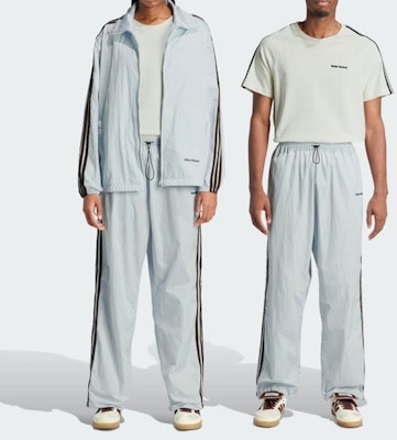 adidas Originals x Wales Bonner 復古可調運動長褲 藍色 男女適用。 IT9784 Lookbook adidas Originals x Wales Bonner 復古可調運動長褲 藍色 男女適用。 IT9784