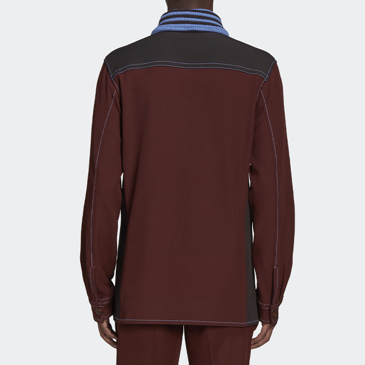 Details for adidas Originals x Wales Bonner 深褐色男款獵裝外套 GM6636