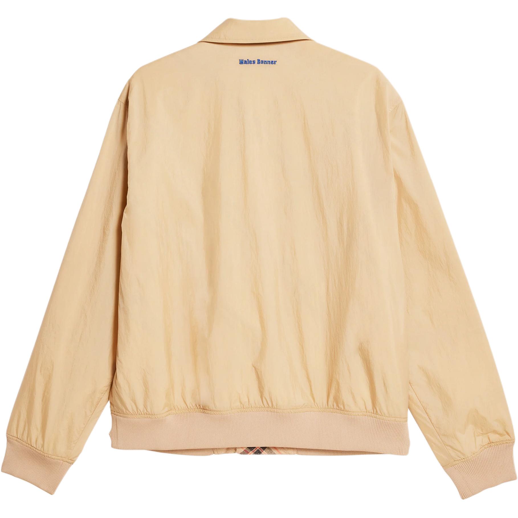 Lookbook Chaqueta Deportiva Casual Beige adidas Originals x Wales Bonner SS24. IW3601