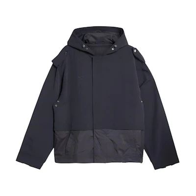 adidas Originals Wales Bonner SS24 Full-Zip Hoodie Jacket Black IW1167