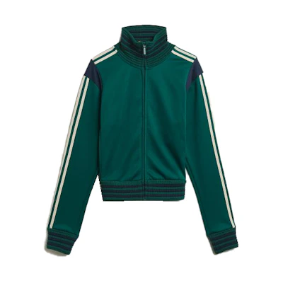 adidas Originals Wales Bonner Stripe Logo Retro Track Jacket Green Mens. GL5184
