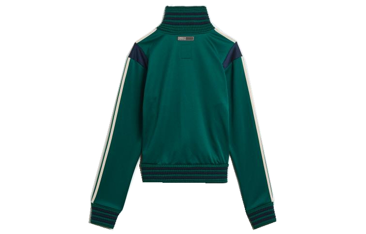 Lookbook adidas Originals x Wales Bonner Jaket Track Retro Hijau Lelaki. GL5184