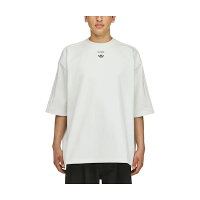adidas Originals Willy Chavarria Oversized Knit T-Shirt Off-White. JW4053