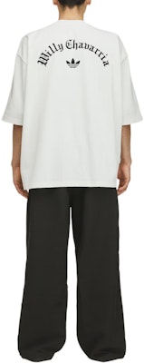 adidas Originals x Willy Chavarria Oversized Knit T-Shirt Off-White. JW4053 Lookbook adidas Originals x Willy Chavarria Oversized Knit T-Shirt Off-White. JW4053