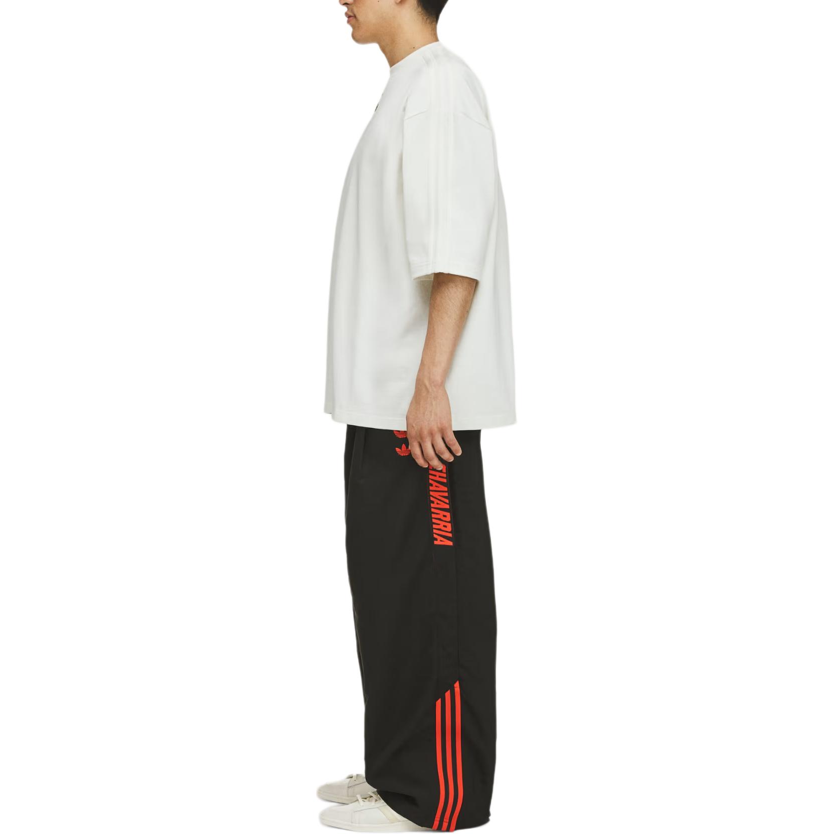 Shop adidas Originals x Willy Chavarria Oversized Knit T-Shirt  Off-White. JW4053