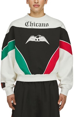 adidas Originals x Willy Chavarria SS25 Chicano Cream Sweatshirt. JW1444 Order adidas Originals x Willy Chavarria SS25 Chicano Cream Sweatshirt. JW1444