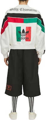 adidas Originals x Willy Chavarria SS25 Chicano Cream Sweatshirt. JW1444 Lookbook adidas Originals x Willy Chavarria SS25 Chicano Cream Sweatshirt. JW1444