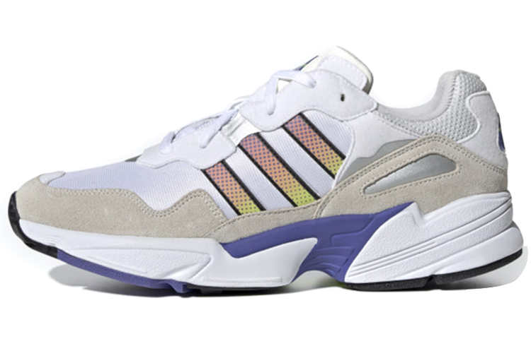 adidas originals Yung-96 Breathable Wear-Resistant Low Top Casual Dad Shoes White Gray 'White Grey' EG2712