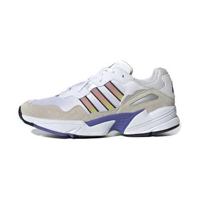 adidas originals Yung-96 Breathable Wear-Resistant Low Top Casual Dad Shoes White Gray 'White Grey'