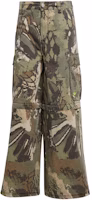 adidas Originals Zip-Off Cargo Pants Green - Relaxed Fit Workwear Stylish KD2254 adidas Originals Zip-Off Cargo Pants Green - Relaxed Fit Workwear Stylish KD2254