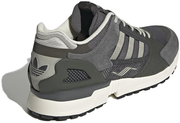 adidas originals ZX 10000C 舒適 耐磨 低幫 跑步鞋 男款 灰 Shop adidas originals ZX 10000C 舒適 耐磨 低幫 跑步鞋 男款 灰