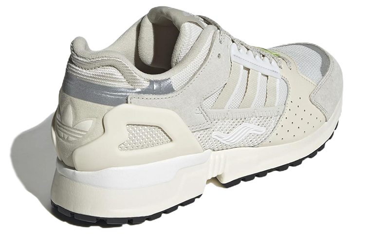 Shop adidas originals ZX 10000C 耐磨 低筒 跑步鞋 男款 淺灰