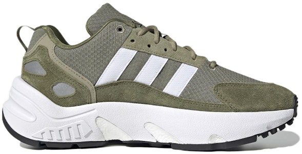 아디다스 오리지널 ZX 22 부스트 '오빗 그린 화이트' GX2040 Order 아디다스 오리지널 ZX 22 부스트 '오빗 그린 화이트' GX2040