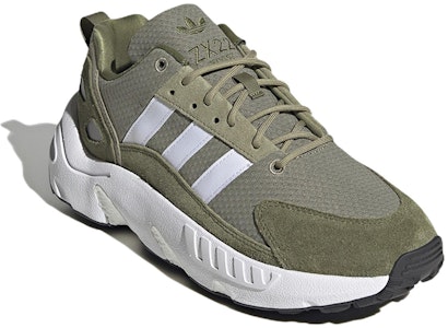 아디다스 오리지널 ZX 22 부스트 '오빗 그린 화이트' GX2040 Lookbook 아디다스 오리지널 ZX 22 부스트 '오빗 그린 화이트' GX2040