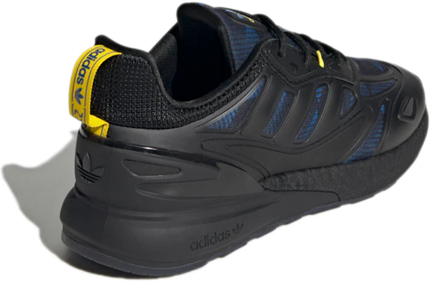 adidas Originals ZX 2K Boost 2.0 'Hitam Biru' GY3514 Shop adidas Originals ZX 2K Boost 2.0 'Hitam Biru' GY3514