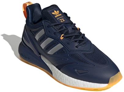 阿迪达斯三叶草 ZX 2K BOOST 2.0 '海军蓝' GW8240 Lookbook 阿迪达斯三叶草 ZX 2K BOOST 2.0 '海军蓝' GW8240