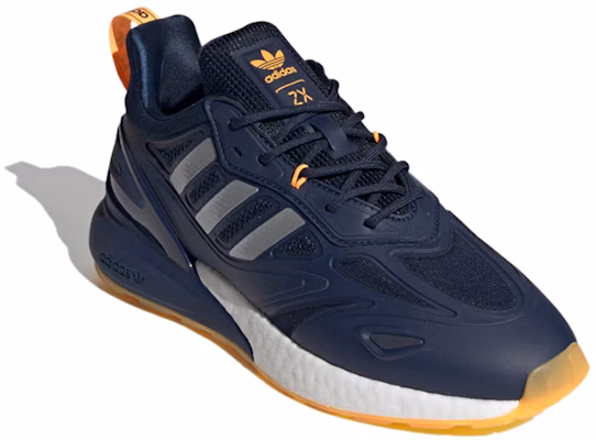 adidas originals ZX 2K BOOST 2.0 'Navy Blue' GW8240 Lookbook adidas originals ZX 2K BOOST 2.0 'Navy Blue' GW8240