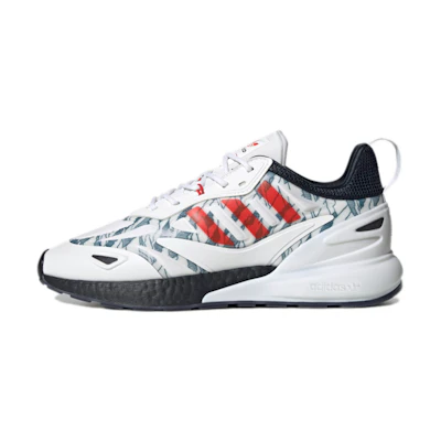 adidas originals FC Bayern ZX 2K Boost 2.0 'White Active Red'
