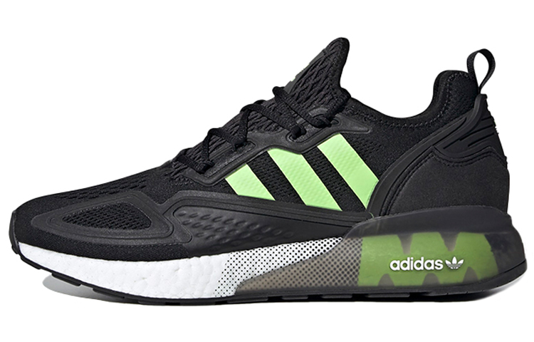 Buy 아디다스 오리지널 ZX 2K 부스트 '블랙 그린' FX0073