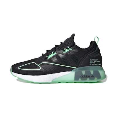 adidas originals ZX 2K Boost 'Black Green White'