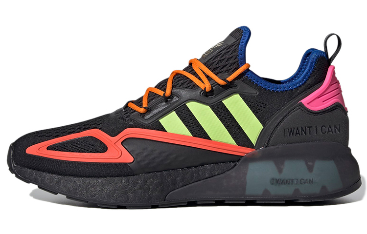 Buy 阿迪达斯三叶草 ZX 2K Boost '黑橙粉' FY4005