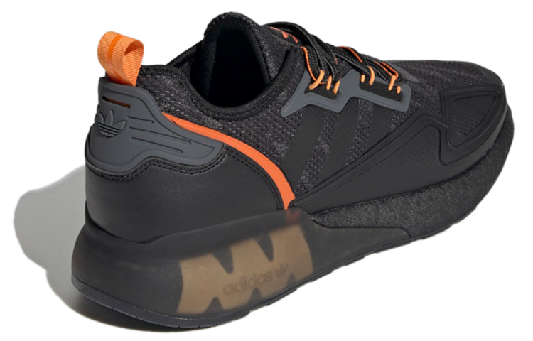 Shop adidas originals ZX 2K Boost Black/Orange GY3547