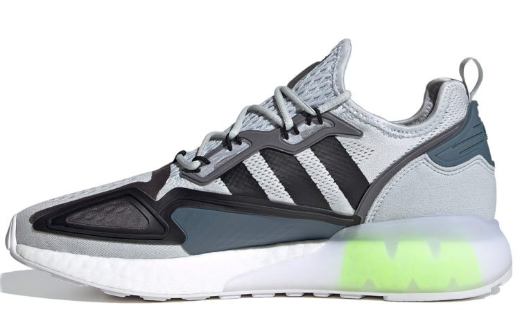 Buy adidas originals ZX 2K Boost 'Abu Hitam Hijau' FZ1788